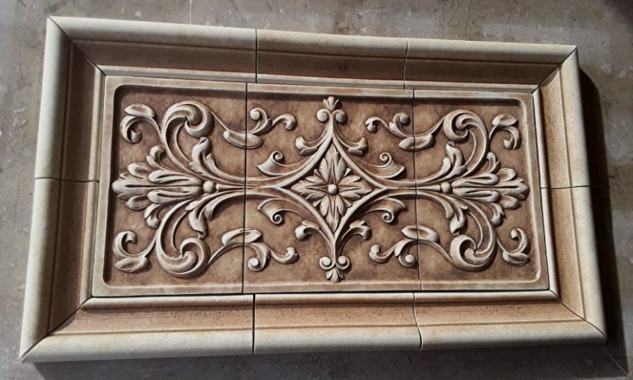 Relief Tiles Storytelling Through Texture and Form-image