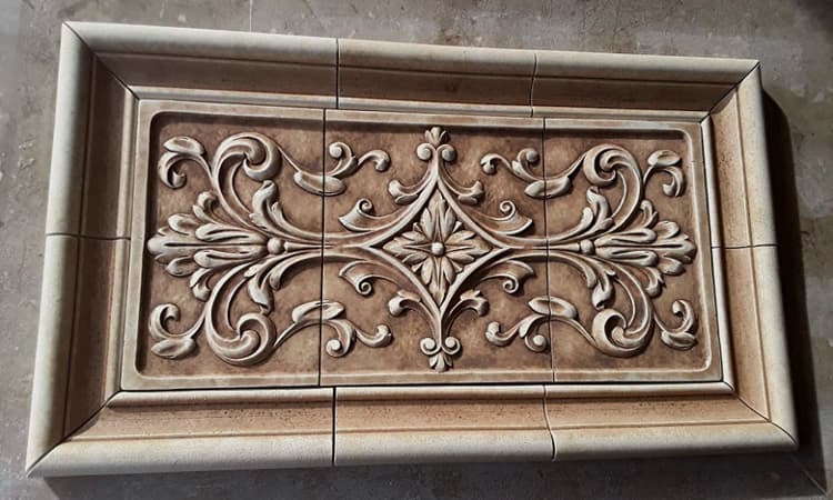 Relief Tiles Storytelling Through Texture and Form